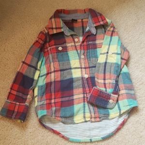 Baby gap flannel shirt
